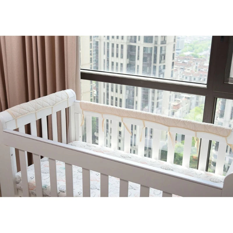 Cotton Crib Protection Bed Bumper Fence Guardrail