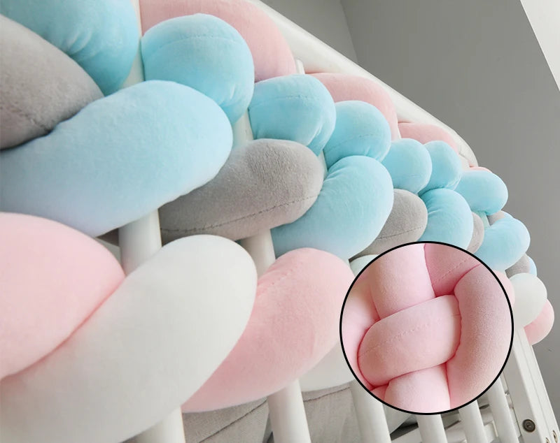 5M/6M Length DIY Single Braid Baby Bed Bumper