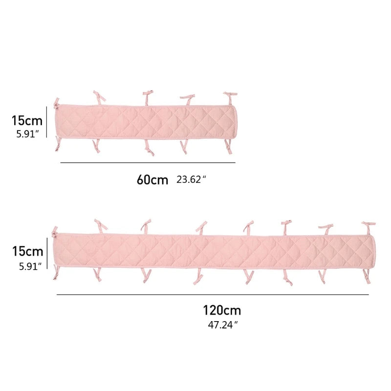 Cotton Crib Protection Bed Bumper Fence Guardrail