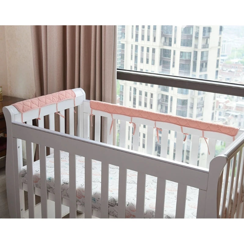 Cotton Crib Protection Bed Bumper Fence Guardrail