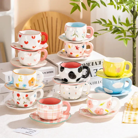 Cute Creative Irregular Ceramic Mug