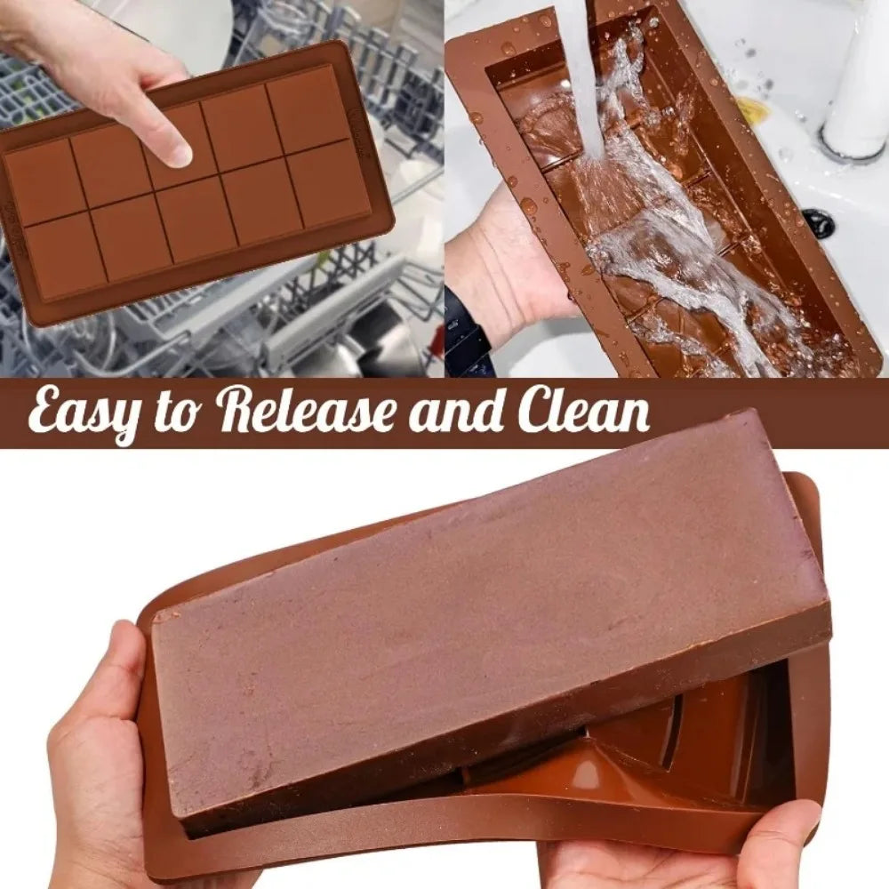 Chocolate Bar Molds Silicone Bars