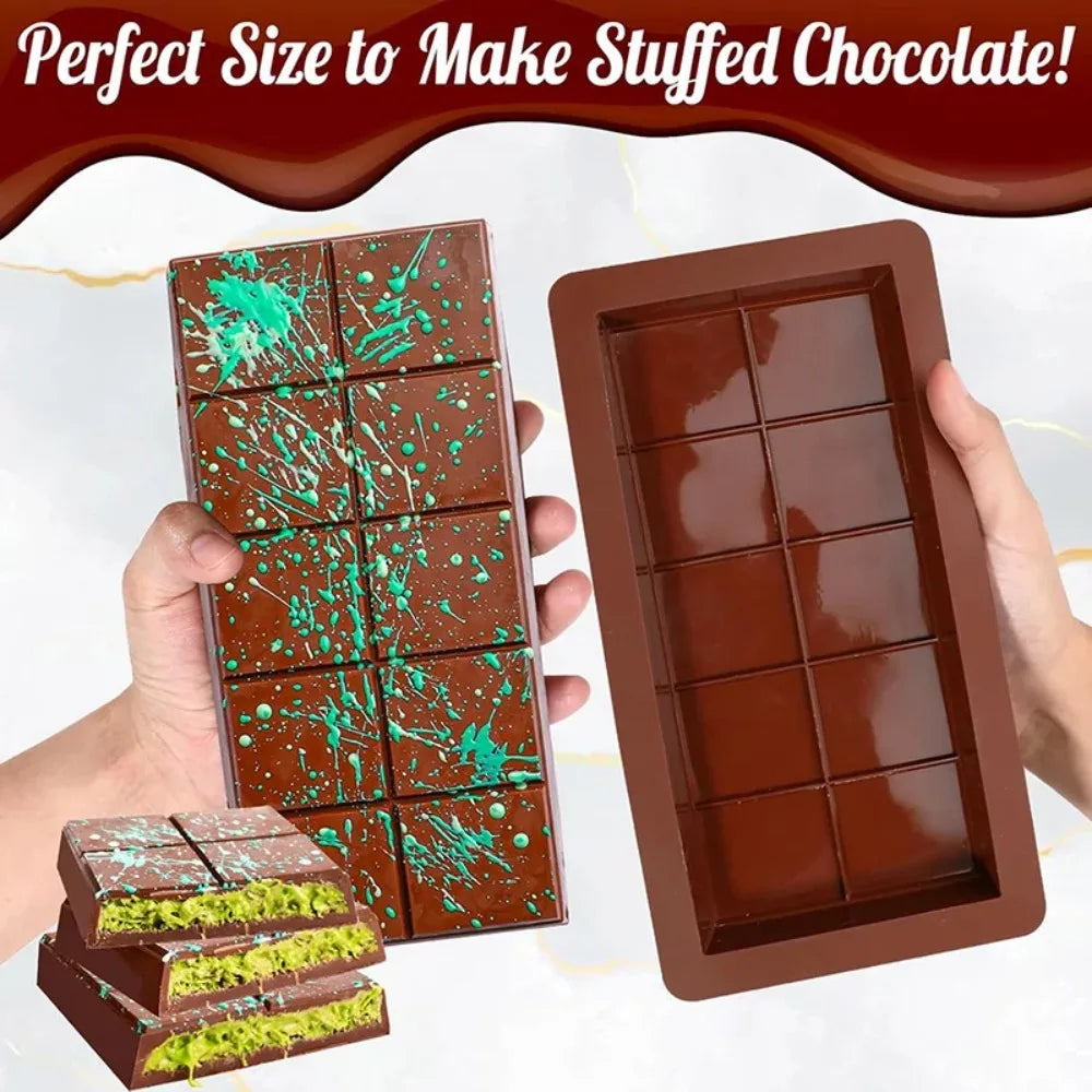 Chocolate Bar Molds Silicone Bars