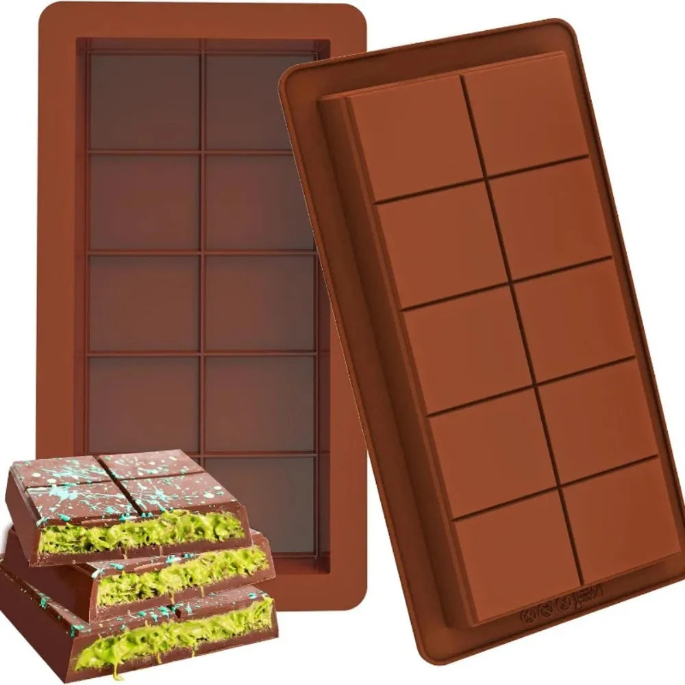 Chocolate Bar Molds Silicone Bars