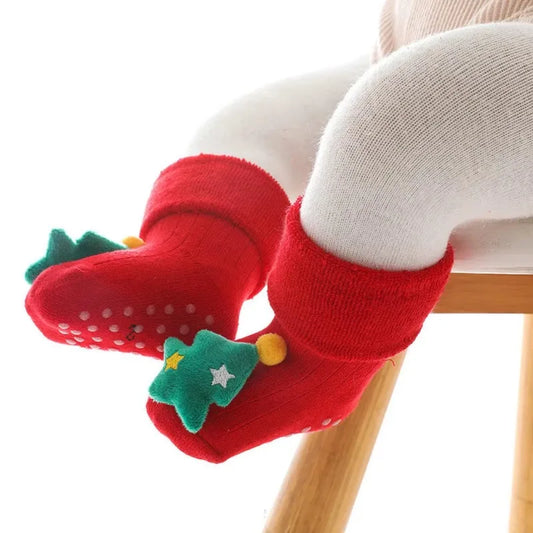 Baby Christmas Socks