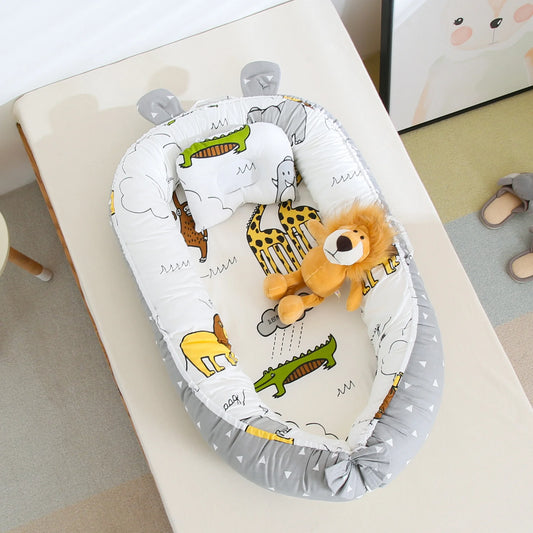 85x50cm Baby Nest Bed with Pillow