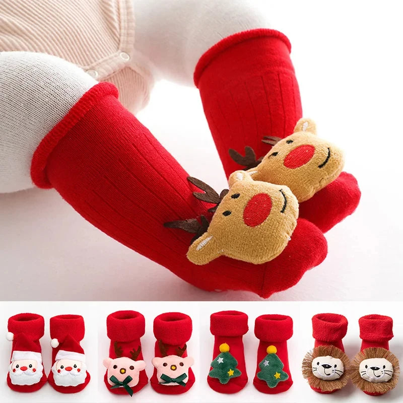 Baby Christmas Socks