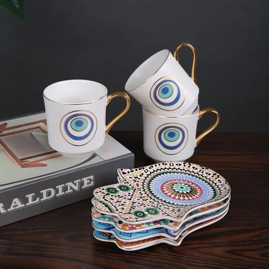 Turkish Coffee Cup and Saucer