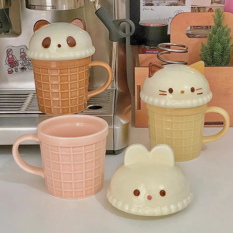 Cute Animal Coffee Cup